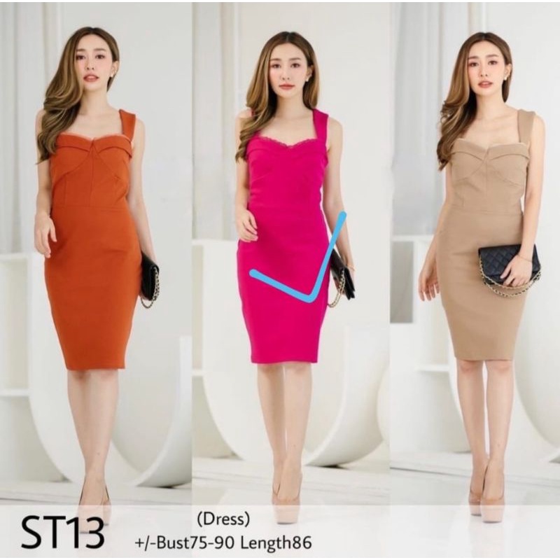 Sexy Dress Fuschia Pink