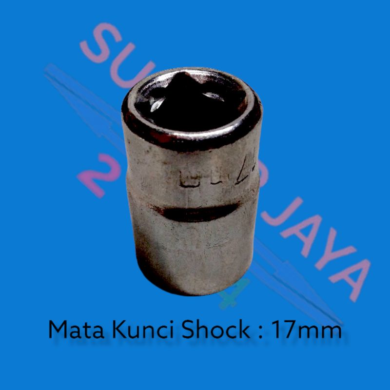 MATA KUNCI SHOCK 17MM / MATA SOK 17 MM TERMURAH