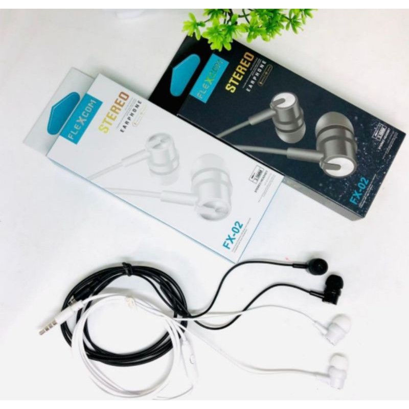 Handsfree Headset Flexcom Earphone FX-02 Handsfree Headset Flexcom Earphone original