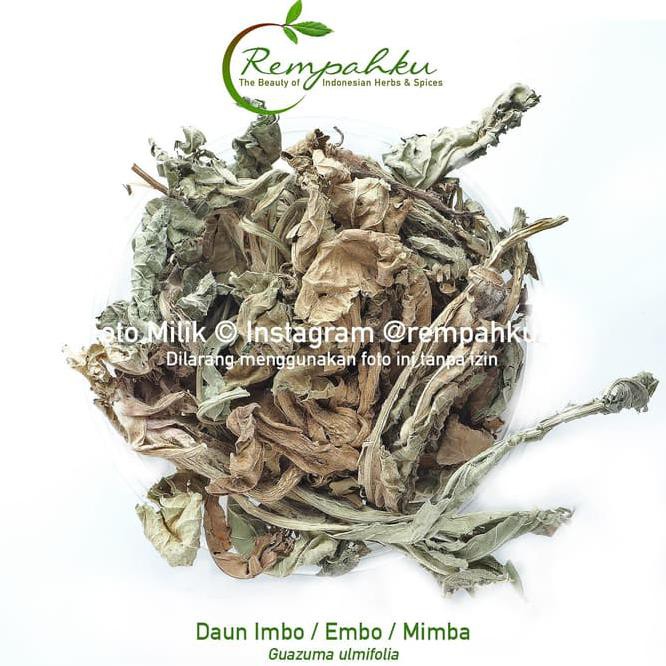 

(Murah!!) ramuan rempah - Daun IMBO 1kg Mimba Neem Leaves Embo Azadirachta Indica
