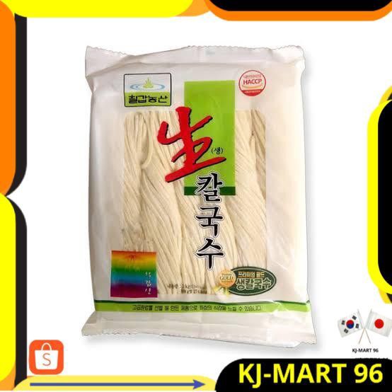 

KOREAN FOOD/MAKANAN KOREA/MIE KOREA CHILKAB MIE BASAH SAENG KALGUGSU CHOPPED NOODLE 1 KG IMPORT ORI