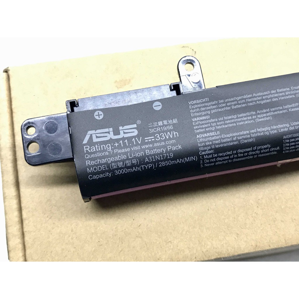 Baterai Laptop Asus A407 A407U A407UA A407M A31N1719