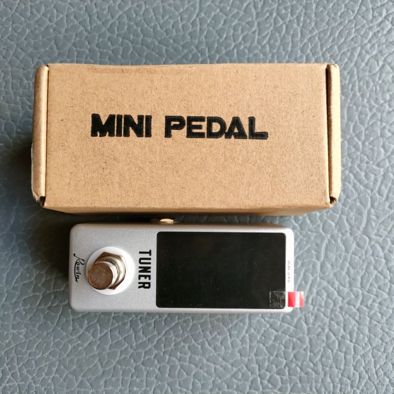 Tuner Rowin Pedal Tuner efek pedal stombox effect