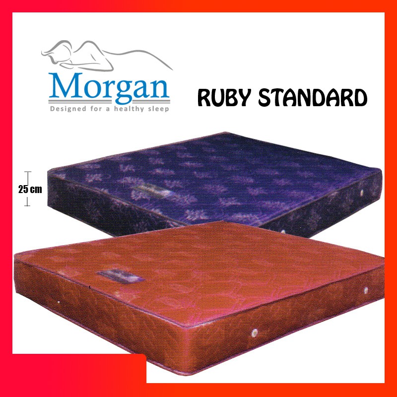 Morgan Springbed Full Set ukuran 160x200 Tebal 25 cm