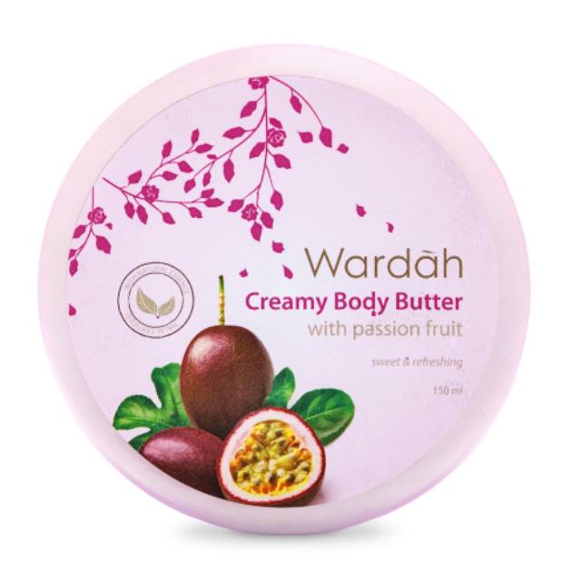Wardah Creamy Body Butter with Passion Fruit 100 ml