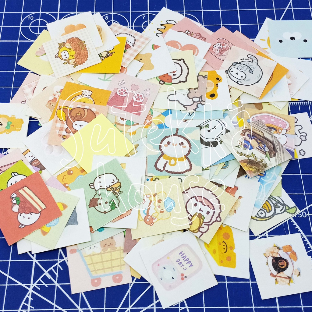 

[Minimal 50 PCS] Sticker Seal Packing | Sticker Packaging Lucu | Sticker Freebies Gift | Stiker Paket Murah |