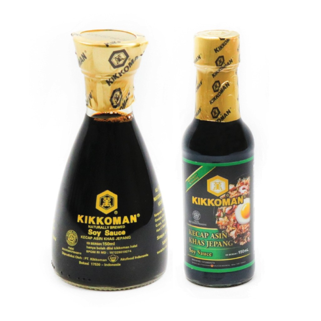 

KIKKOMAN All Purpose Shoyu 150 ml Halal Produk Original