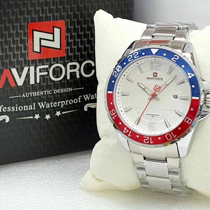 jam tangan pria naviforce 9192 original