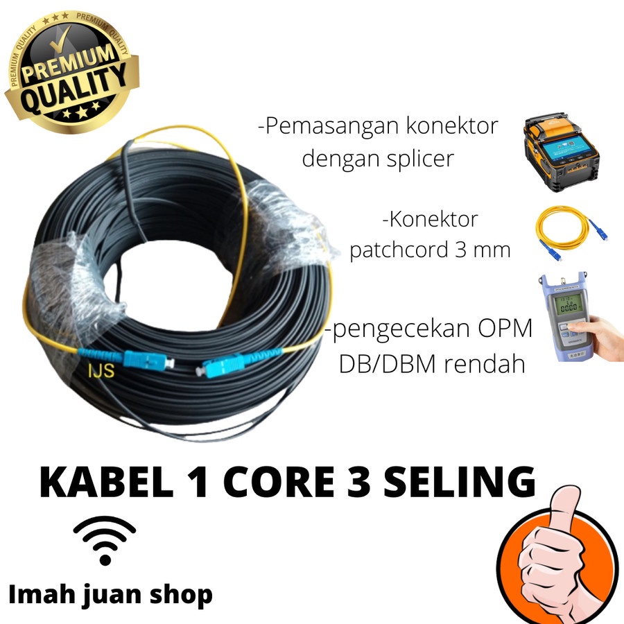 KABEL PRECON 600 METER/FIBER OPTIC