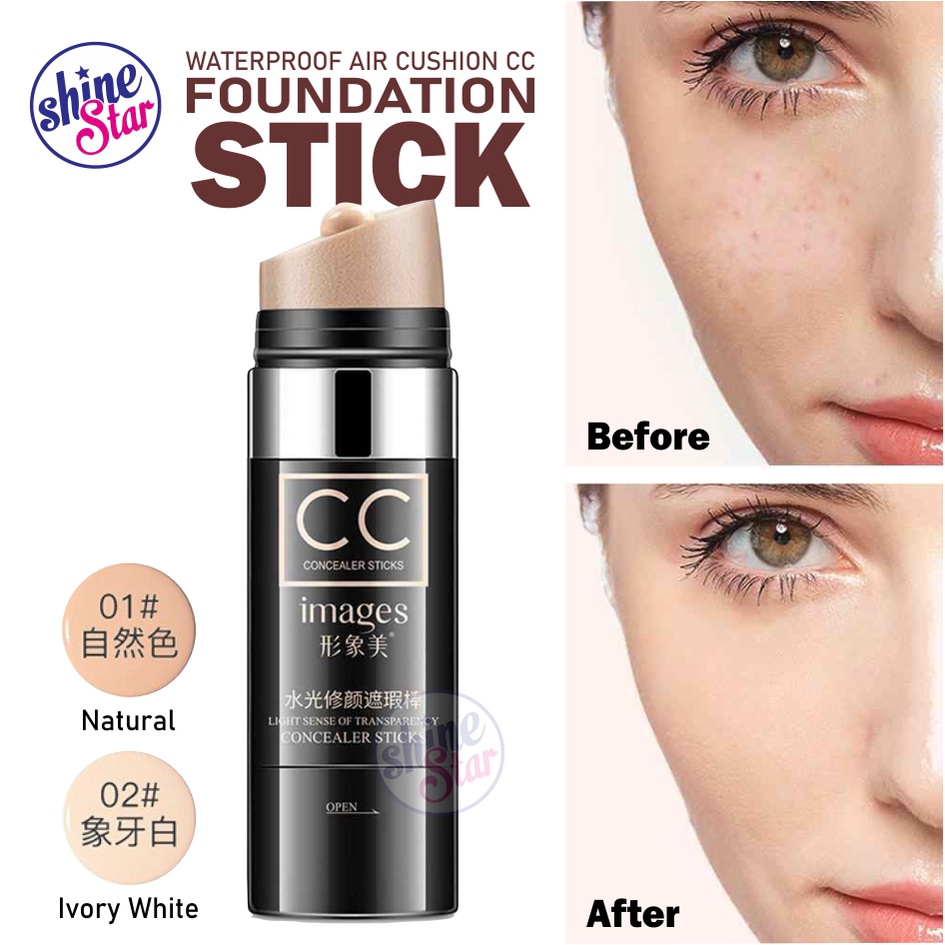 SHINE STAR - MAKEUP IMAGES CC CONCEALER STICK /BEOTUA TAHAN KERINGAT TAHAN LAMA DAN TAHAN AIR