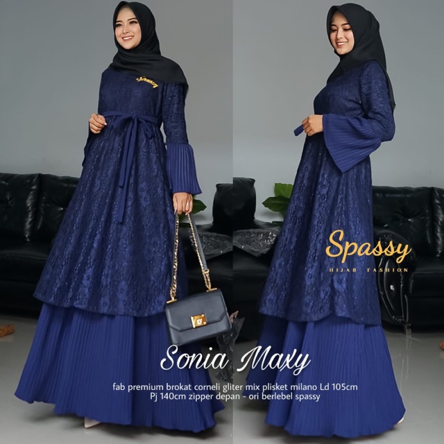 Sonia Maxy Maxi Dres Gamis