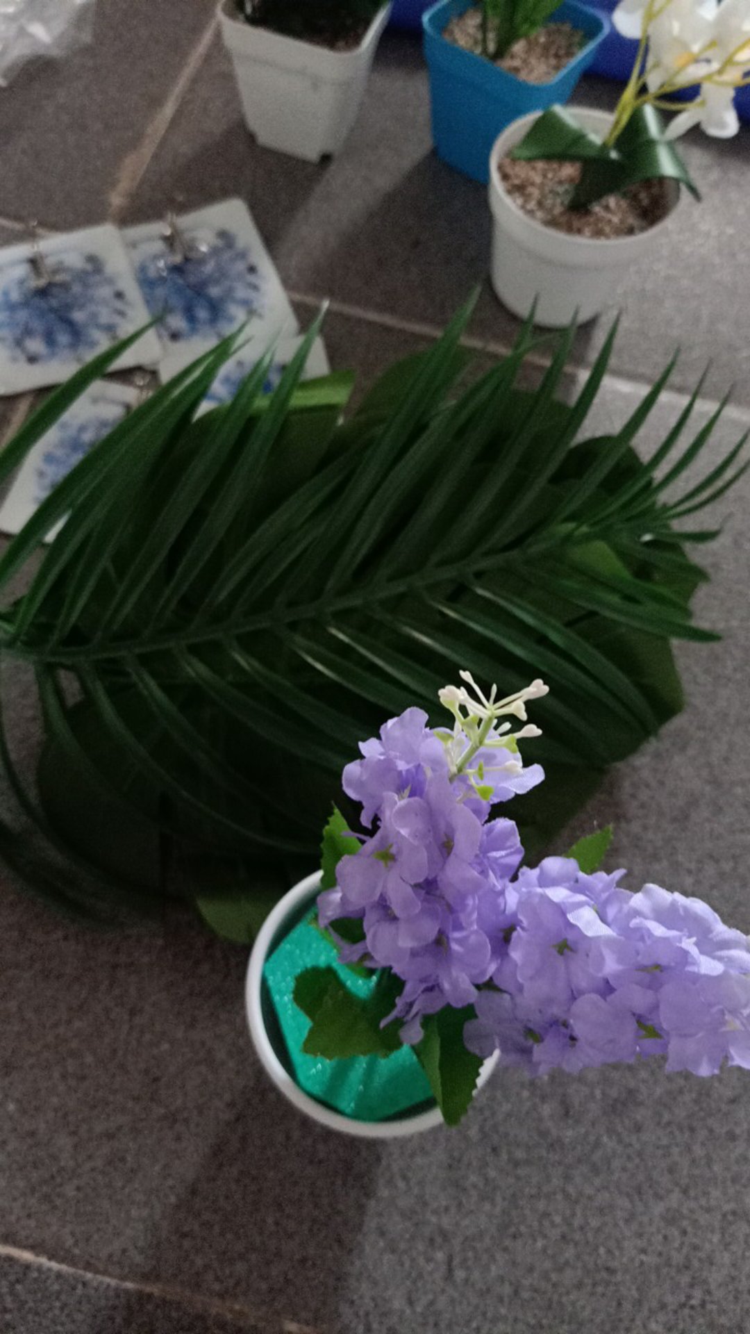 Gantungan Tempel Kaca Home Dekorasi Shabby