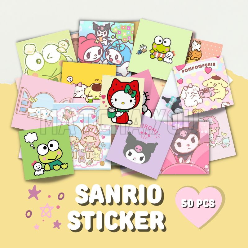 

[Min 50 pc] Sticker Seal Packing Packaging Lucu Sticker Freebies Murah Meriah Stiker Paket