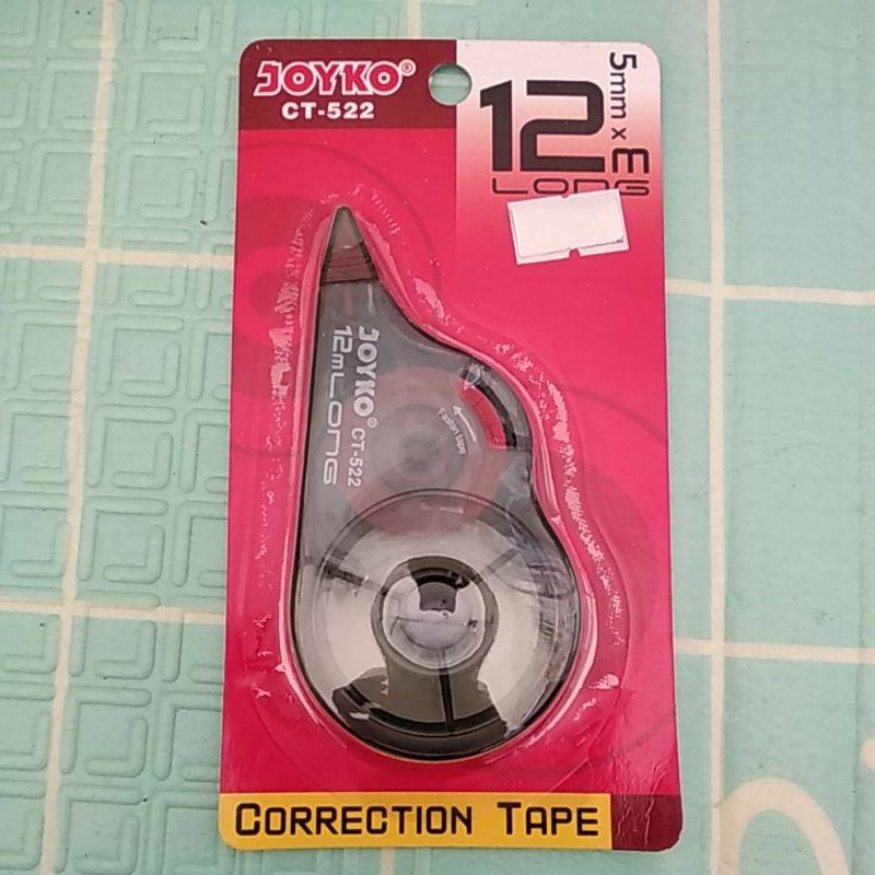 

corerection tape tipe x pita kertas joyko CT-522 12m