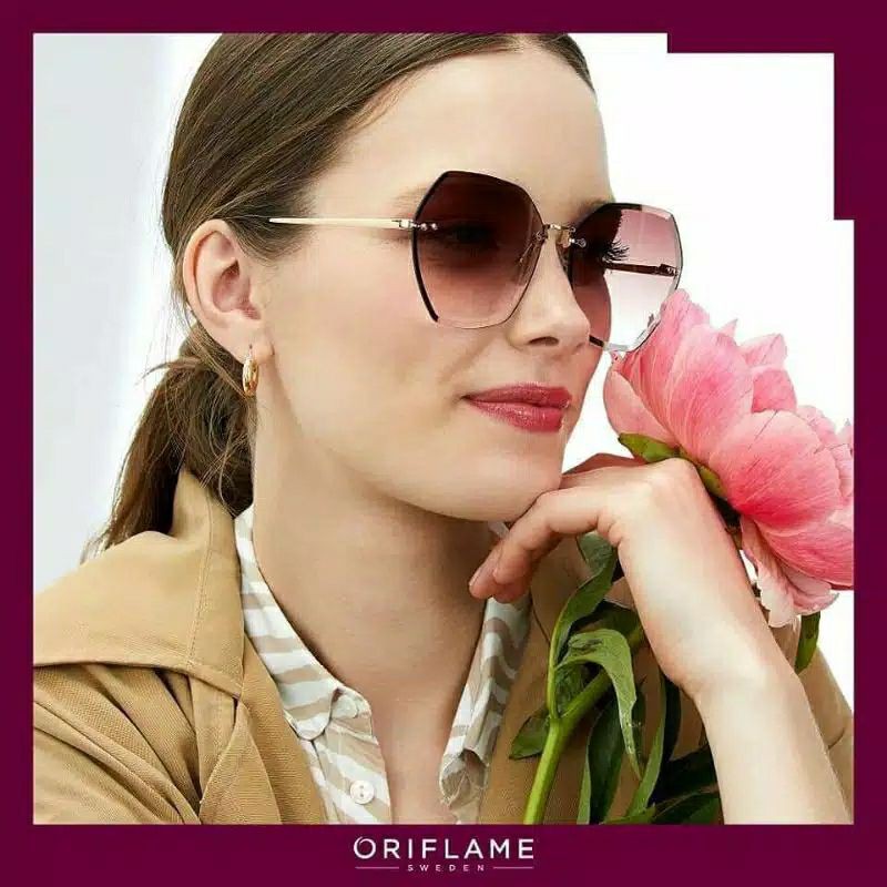 BUCIN VVIP Drift demi frame sunglasses Oriflame + Bonus