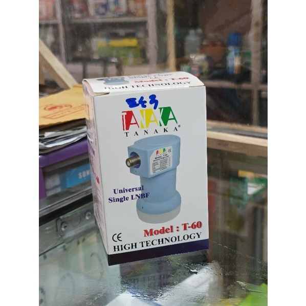 LNB single KU-Band Tanaka T-60 harga murah kualitas terbaik
