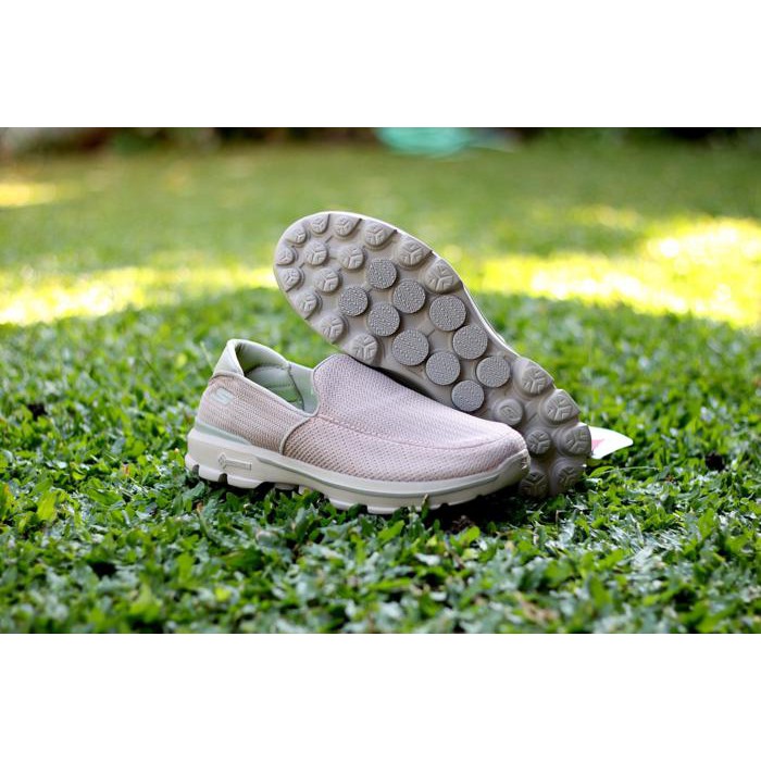 LARIS (GARANSI TERMURAH) SEPATU CASUAL PRIA SKECHERS GOWALK 3 MEN ORIGINAL - HITAM, 44