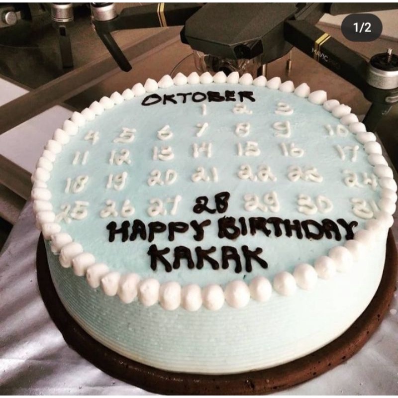 

kue ultah / ulang tahun kalender