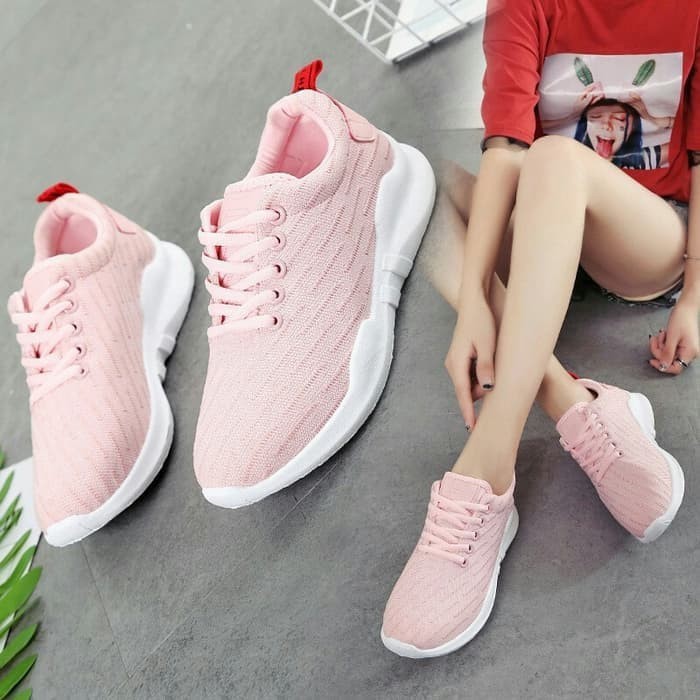 Sepatu Abg Kekinian Sepatu Wanita Sepatu Cewek Sepatu Perempuan C BH848  SneakersAvila Sds324 - Mer