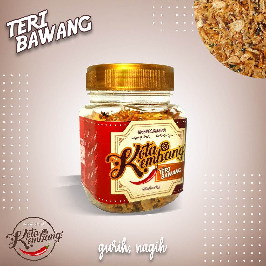

Sambal Kota Kembang - Sambal Kering TERI BAWANG