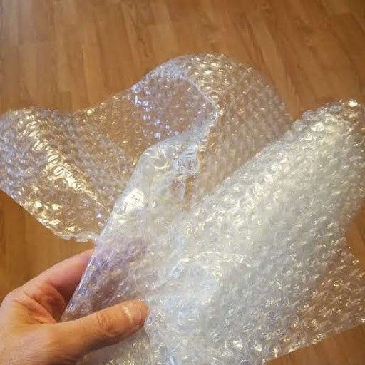 

Ekstra Bubble Wrap 1 lapis untuk casing