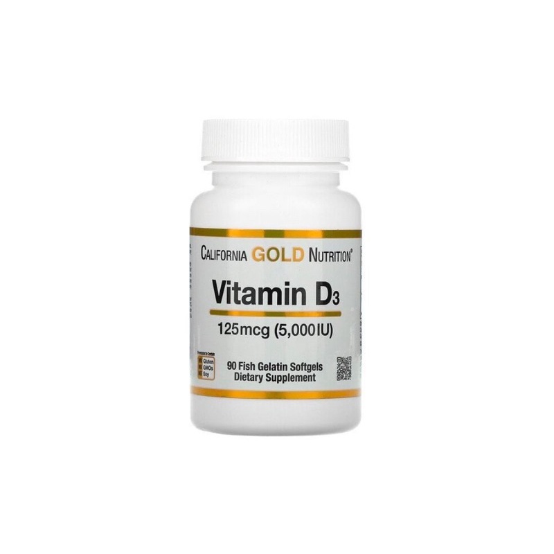 California gold nutrition vitamin d3 5000 iu