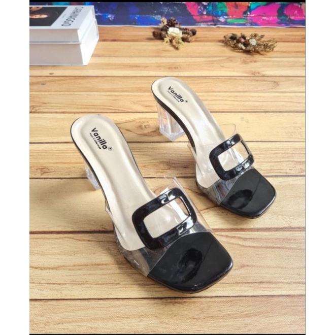 ABBUSHOES VN 03 hak kaca mika  kotak 7cm