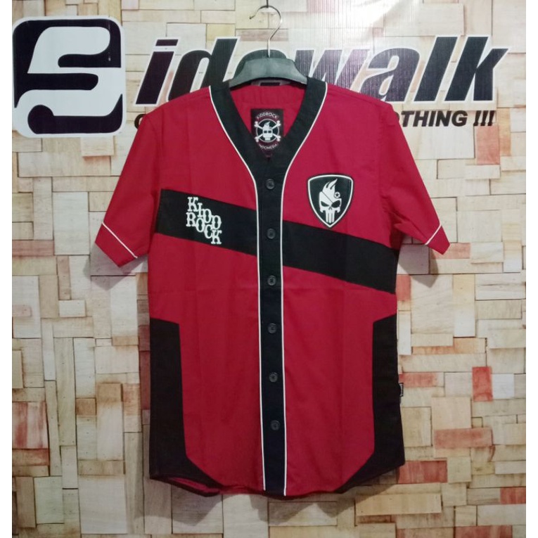 KEMEJA BASEBALL KIDDROCK ORIGINAL
