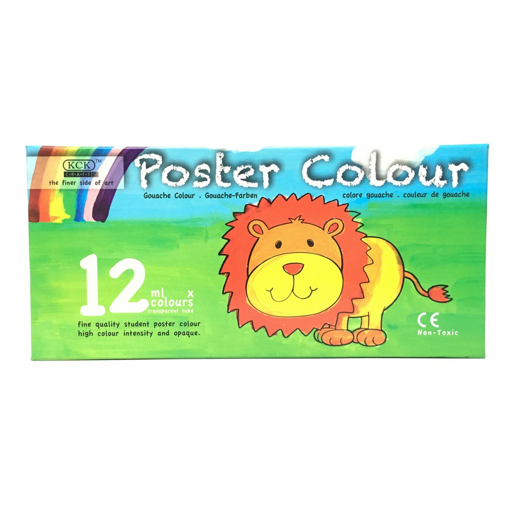 

12 Warna KCK Poster Colour - PC1200
