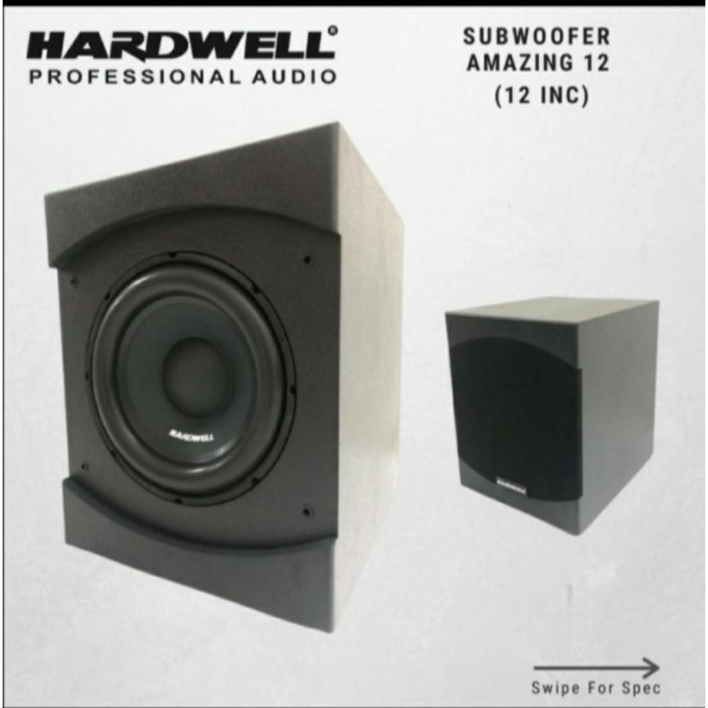 Subwoofer aktif hardwell 12 inch hardwell amazing 12 original