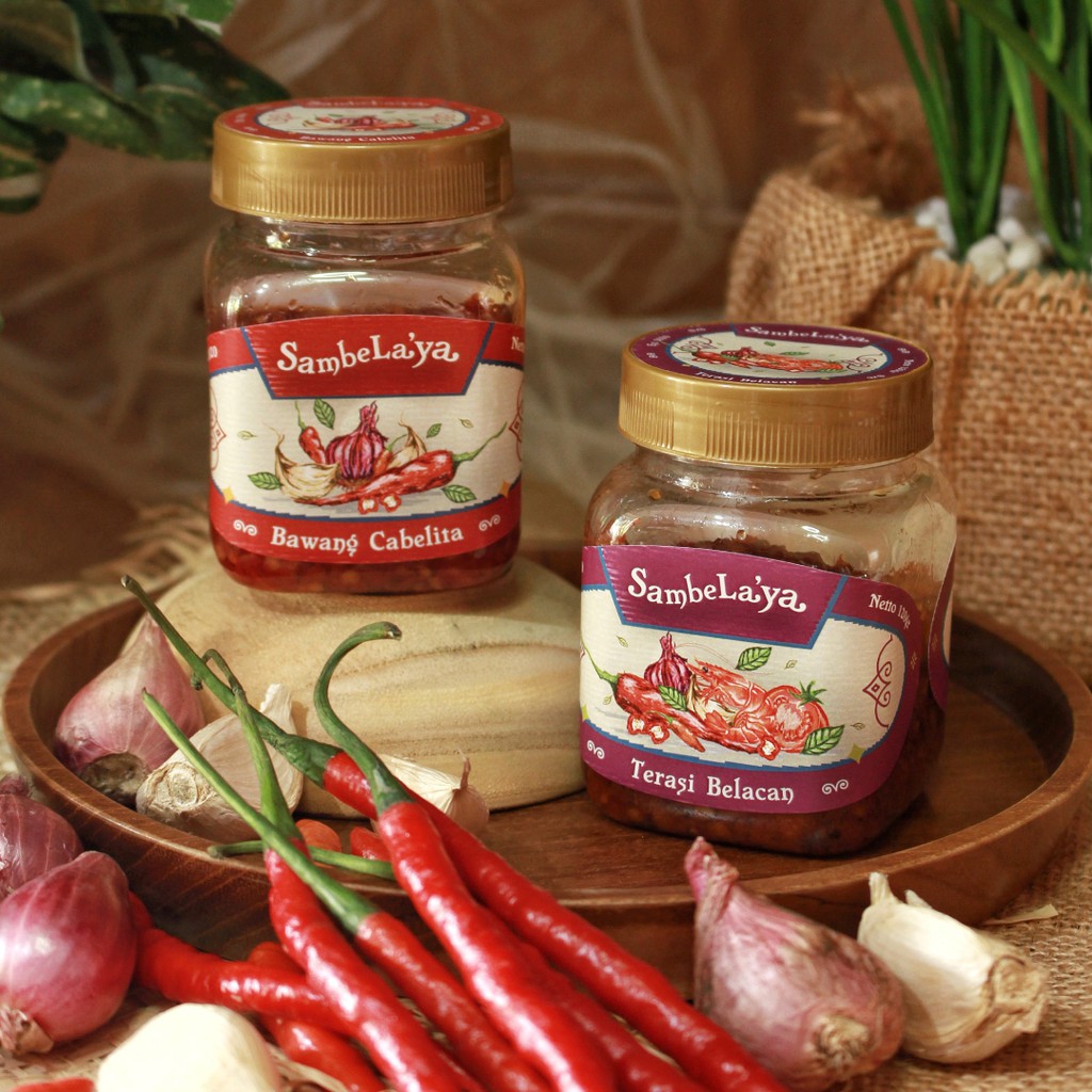 

SAMBELAYA 2/BAWANG+TERASI/ IJO JAMBAL+CUMI