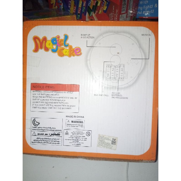 MAGICL CAKE - MAINAN KUE ULANG TAHUN ANAK
