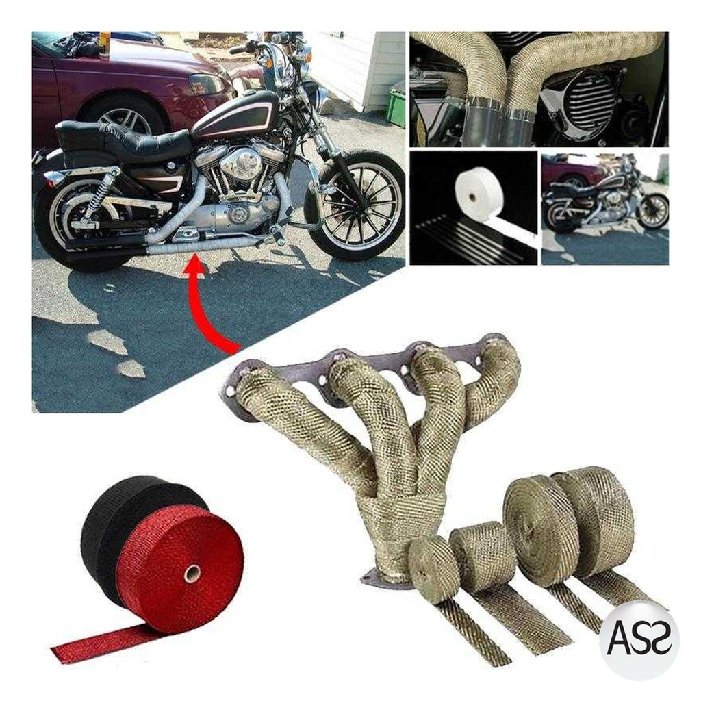 ASS Shop - GEONYIEEK Exhaust Wrap Lakban Peredam Panas Knalpot - MP-001