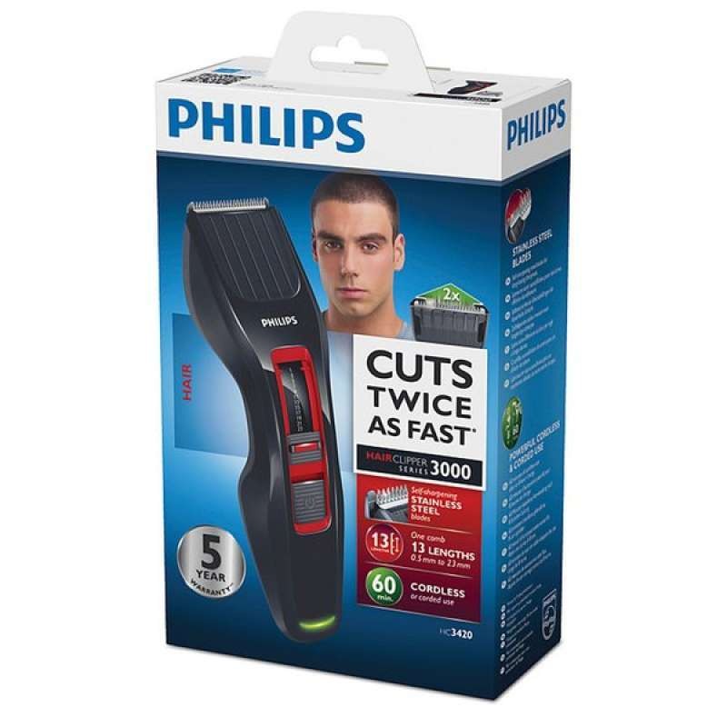 Philips HC-3420 Alat Cukur Rambut Cordless