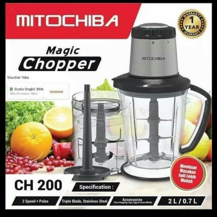 Set Chopper Mitochiba Ch 200 5f2550