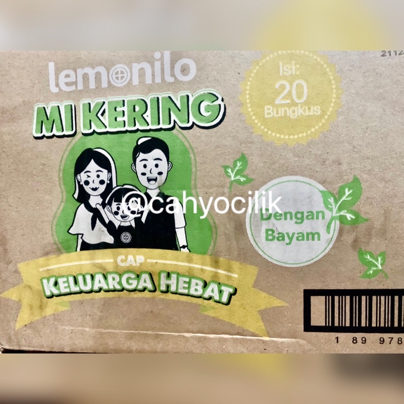 MIE KERING LEMONILO 1 DUS (ISI 20 PCS) + 2 FREE GIFT
