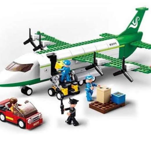 Lego Pesawat Airfreightner Mainan Edukasi Anak Brick Aviation Air Freighter B0371 Original Murah Shopee Indonesia