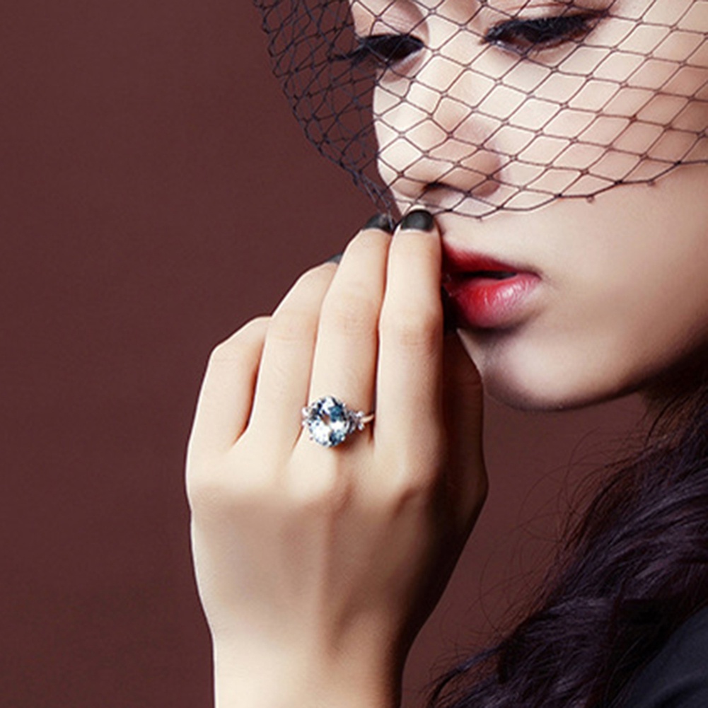 Hu Hu Hu Hu Hu Alat Bantu Pasang Kacamata♡ Cincin Bentuk Kupu-Kupu Aksen Berlian Imitasi Untuk Wanita