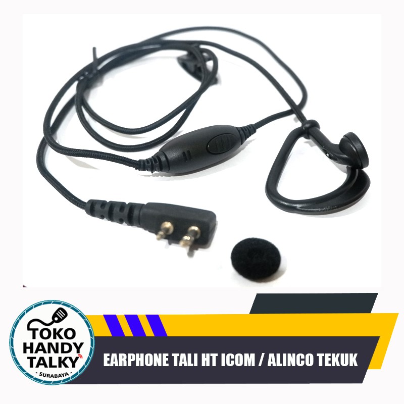 EARPHONE TALI HT ICOM / ALINCO TEKUK NEW