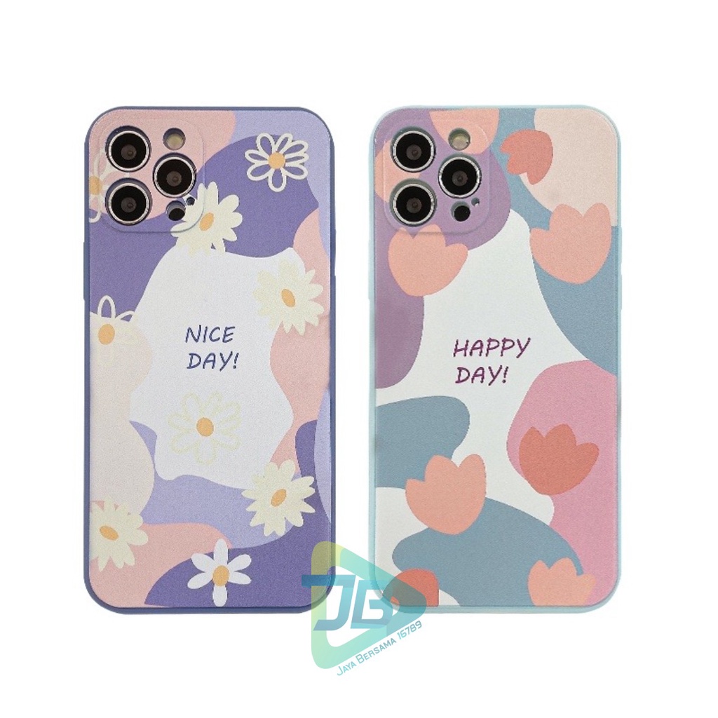 SOFTCASE MACARON PELINDUNG KAMERA CUSTOM GOOD DAY OPPO VIVO SAMSUNG REALME XIAOMI IPHONE INFINIX FOR ALL TYPE JB5827