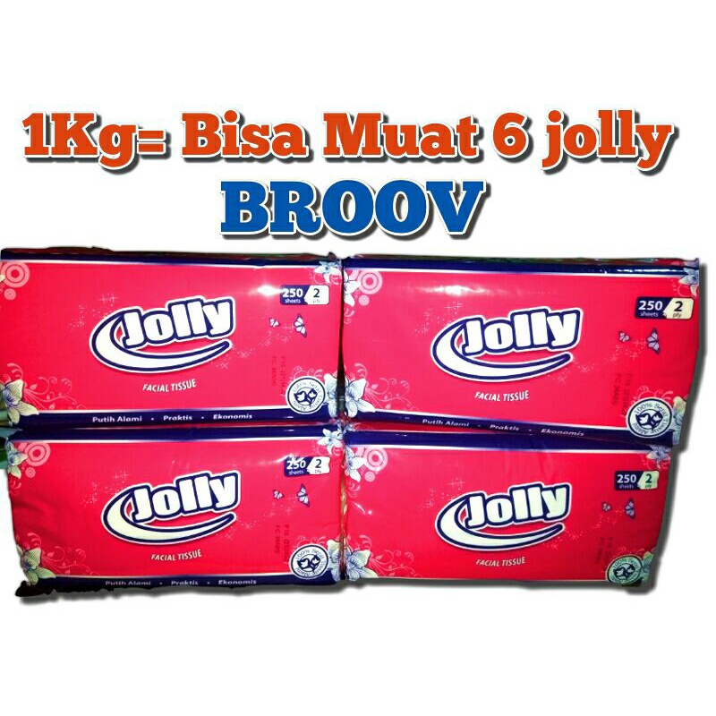 TISU JOLLY 250SHEET 2PLY MURAH/TISSUE JOLLY 250SHEET 2PLY/TISU NICE 180SHEET 2PLY/TISU JOLLY/TISU MO