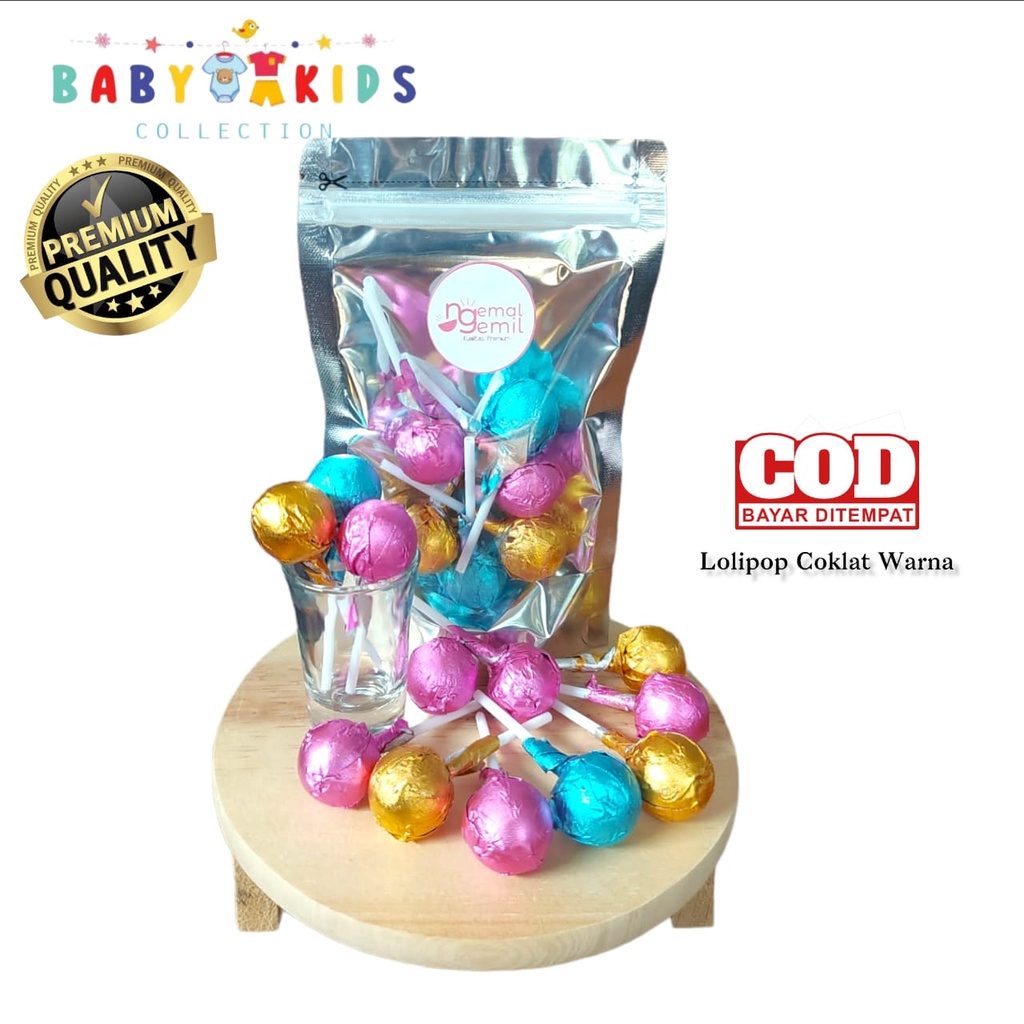 

Lolipop Coklat Warna Warni Kualitas Premium