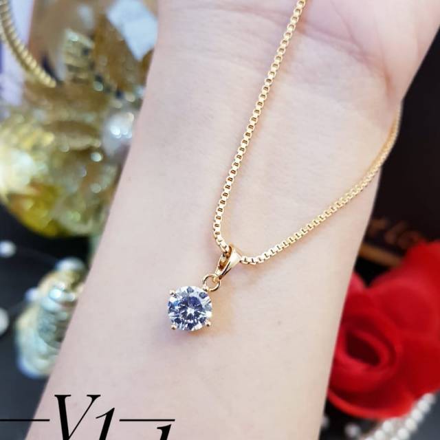 Xuping kalung lapis emas 24k 1753j