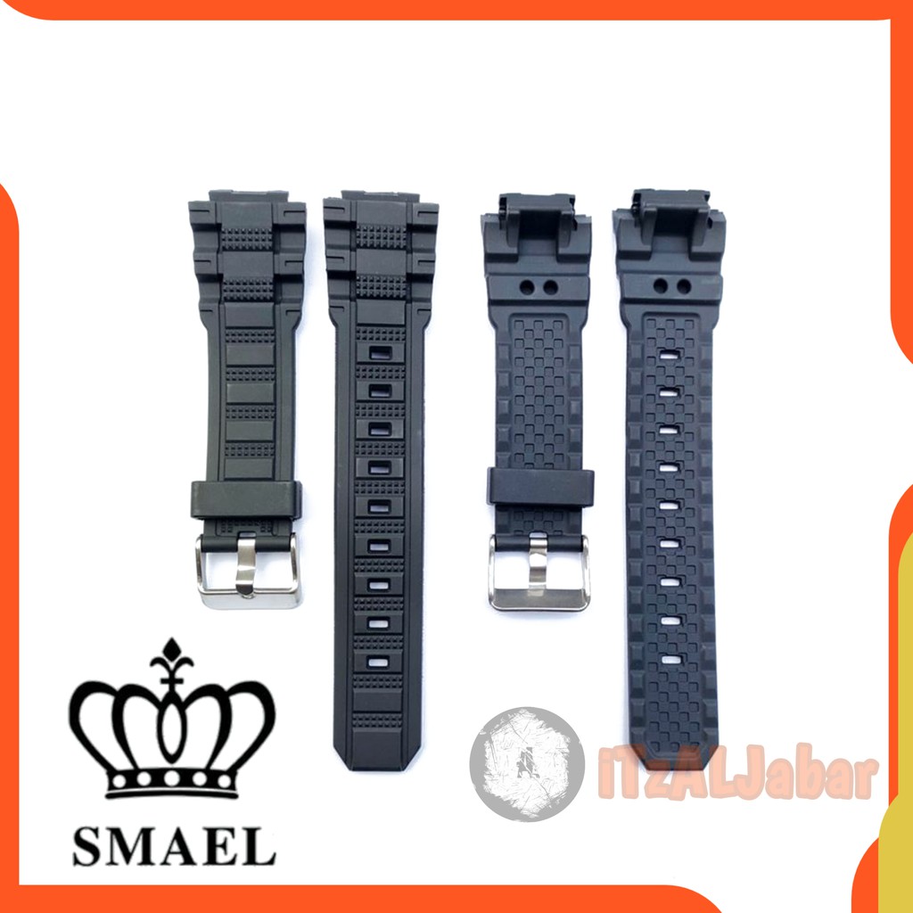 Tali jam tangan SMAEL 1707 rubber strap Original oem