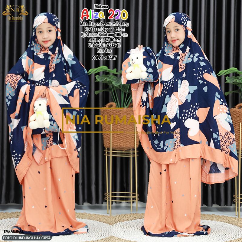 MUKENA ALIZA 220 KIDS || NIA RUMAISHA