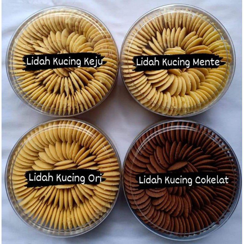 

kue kering homemade premium wijsman aneka lidah kucing