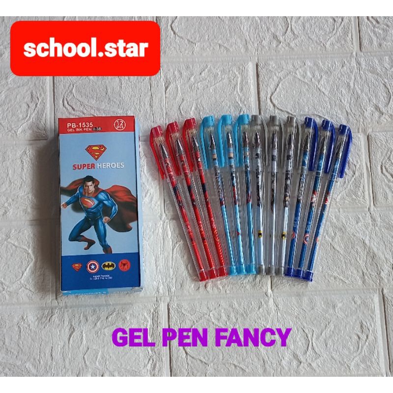 

《3pcs》GEL PEN FANCY / PUL PEN GAMBAR MATA JARUM