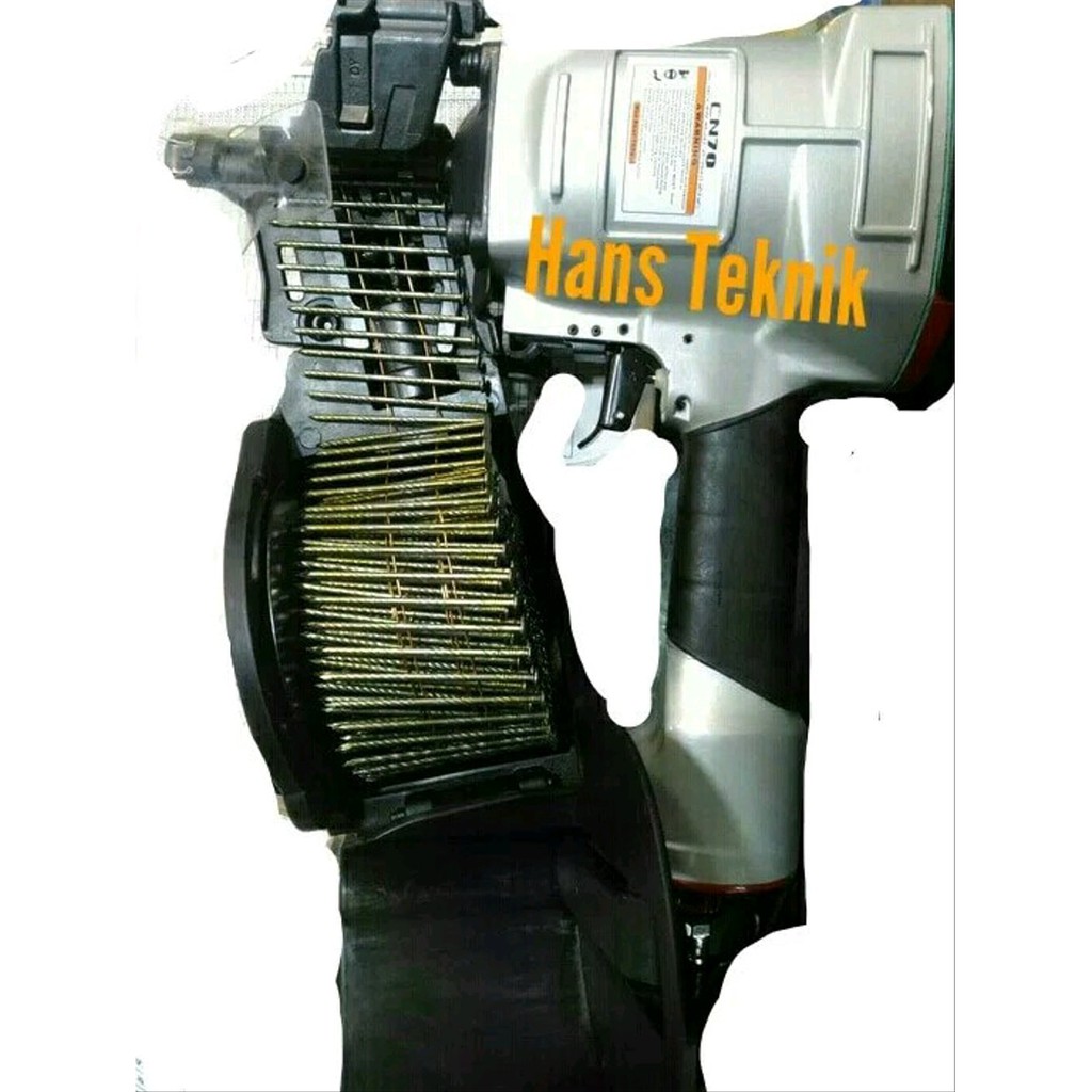 Jual  Mesin Paku Tembak CN70 Airnailer Air Pallet Coil Nailer 20mm - 70mm  Limit