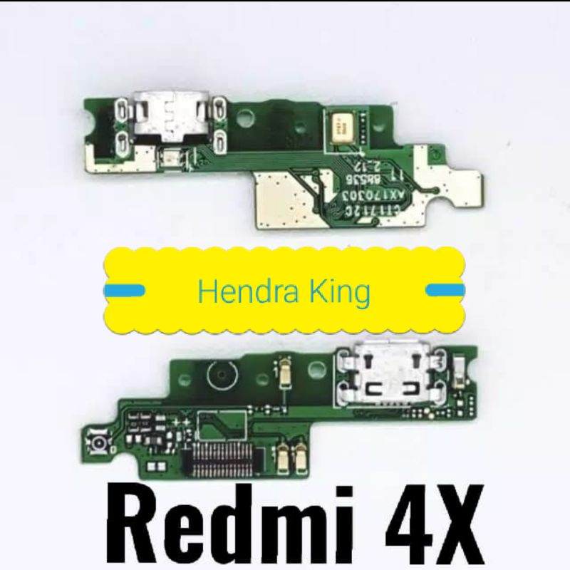 pcb konektor charger redmi 4x
