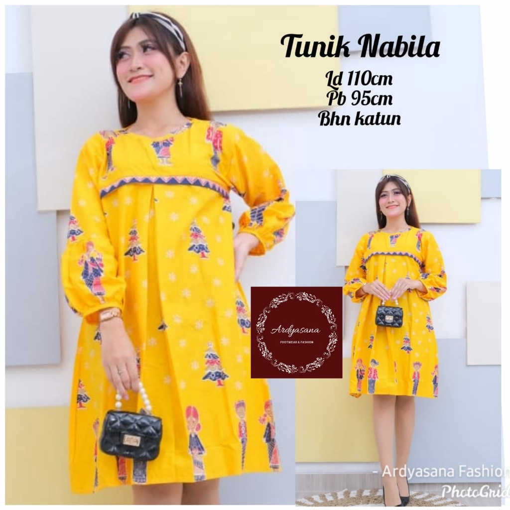 Tunik nabila  batik solo
